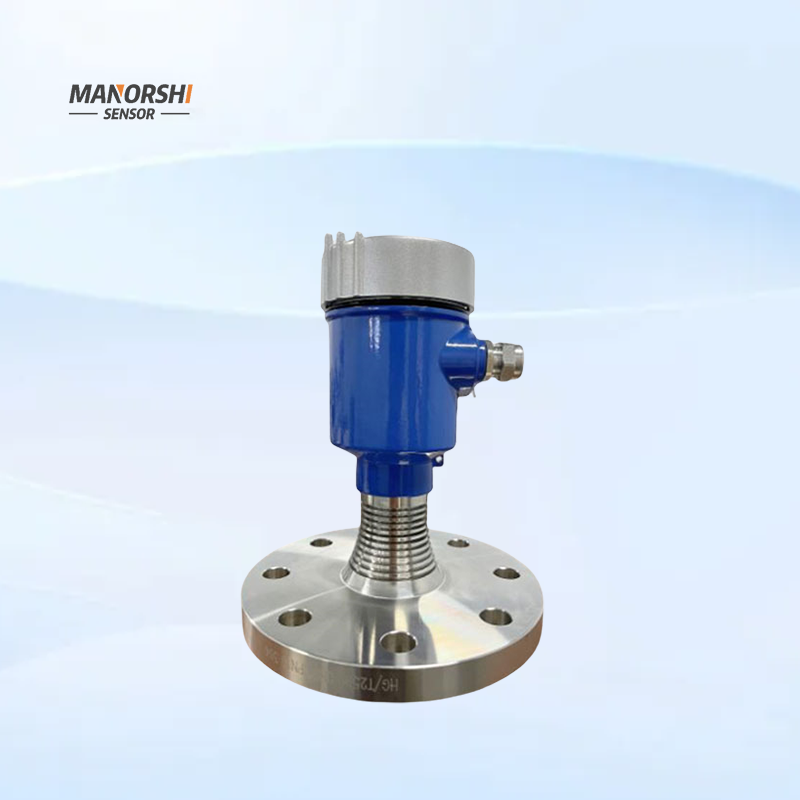Radar KSLL-H106 cảm biến mức 4-20 mA để đo mức chất lỏng v&agrave; chất rắn
